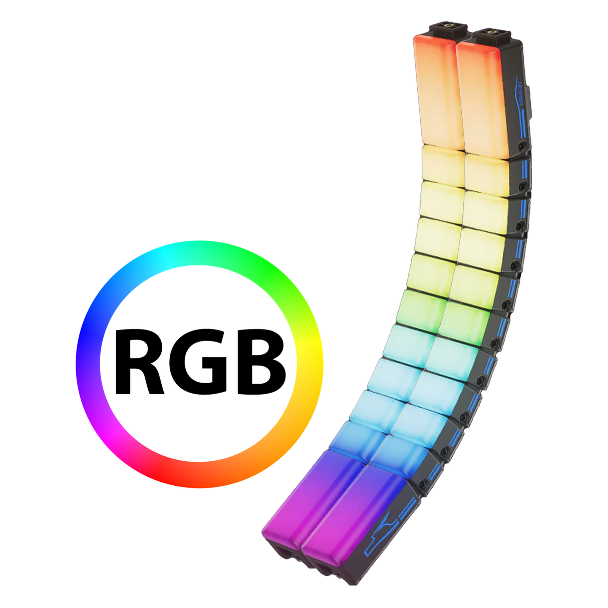 Sirui rgb led panel b15r-d bendable