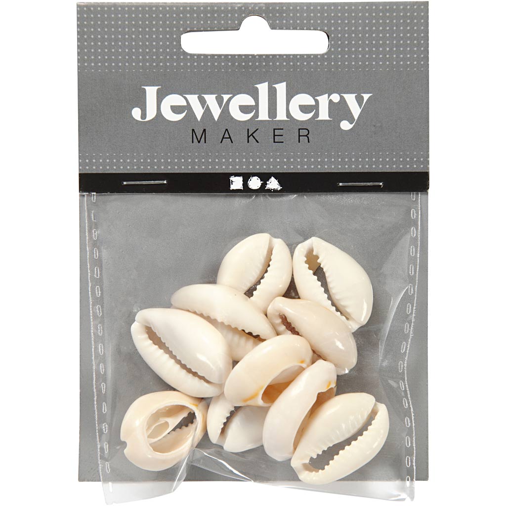 Creative company shells white, 12 pcs.