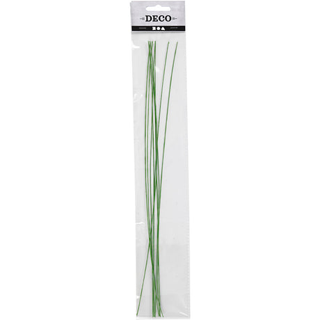 Podjetje Creativ https: www.cchobby.nl žica za cvetno steblo-l-30-cm-d-0-6-mm-green-20-piece-1-box