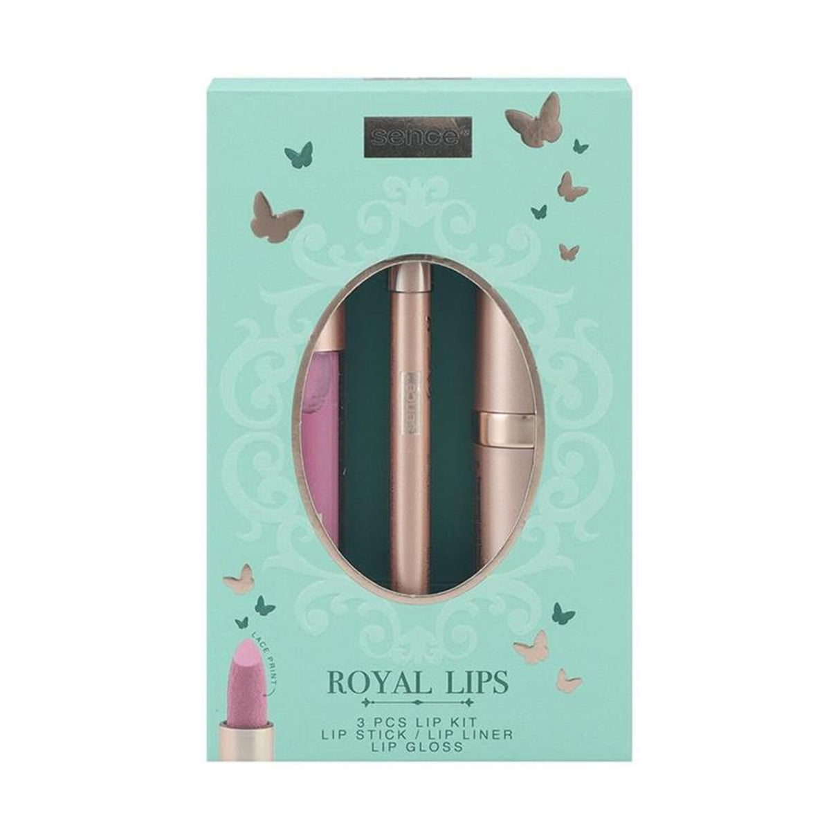 Sence Geschenk Set Lip Kit Royal Chic 3-Stéck