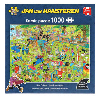 Puzzle Jumbo Jan van Haasteren - parcours de chien, 1000 pcs.