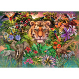 Niemarkowy bez marki ravensburger | zagadka | tygrys dżungli | 1000 sztuk