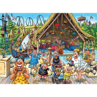 Wasgij bhfreagra bunaidh Efteling - saol na Sindband! 1000 píosa