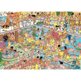 Jan van Haasteren - on hot coals - 1000 piece puzzle - jigsaw puzzle