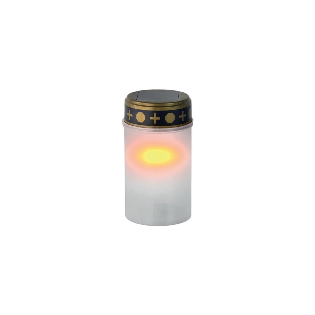 Z1 grave light LED solar white ø7xh20cm