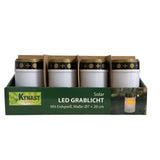 Z1 grave light LED solar white ø7xh20cm
