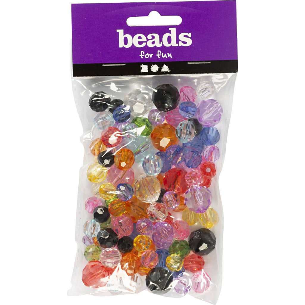 Https: www.cchobby.nl faceted beads-size-10-12-16-mm-hole size-1-2-5-mm-various-colors-75-gr-100-piece-1-box