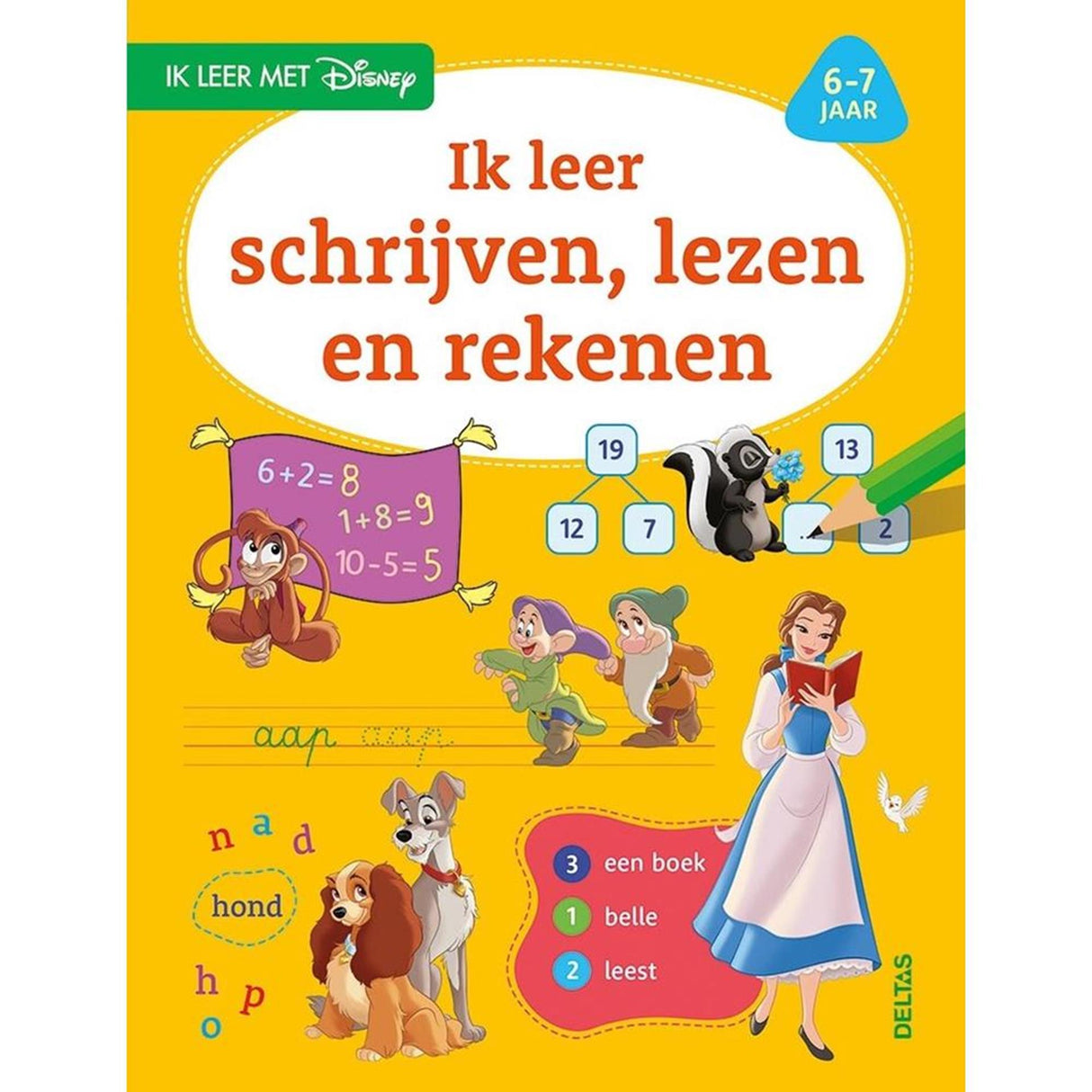 Deltas Disney writing, reading and arithmetic (6-7 years)