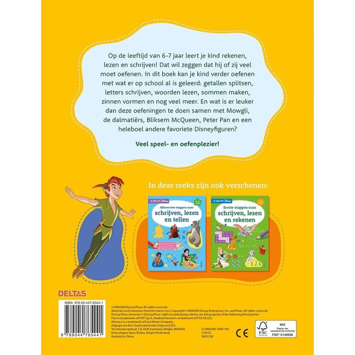 Deltas Disney writing, reading and arithmetic (6-7 years)