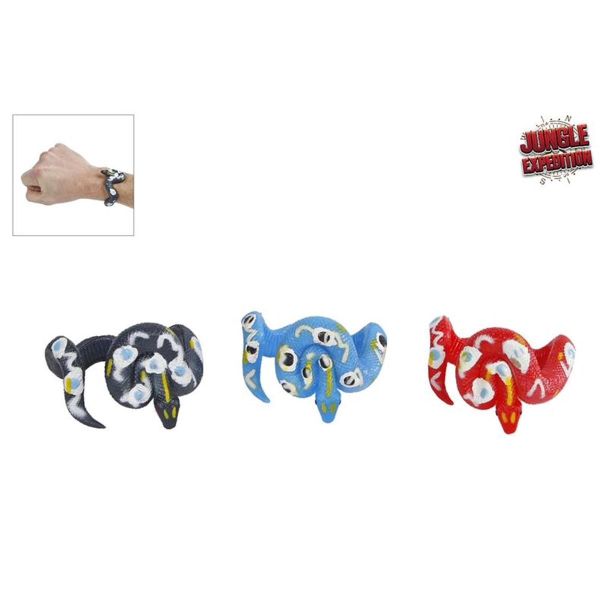 Bracelet serpent expédition dans la jungle