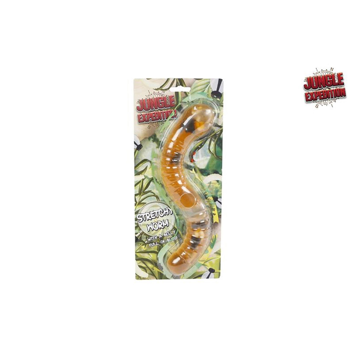Jungle Expedition Slime Worm with Larvae 24cm