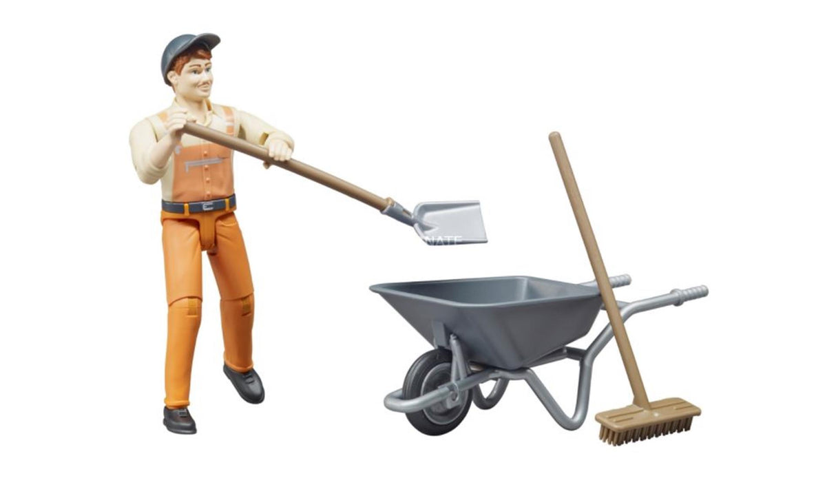 Bruder municipal worker figure set