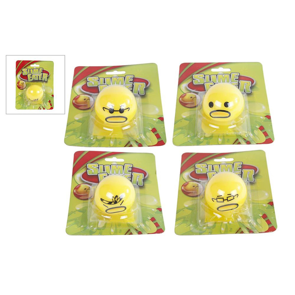 Snack slime 5.5cm buí