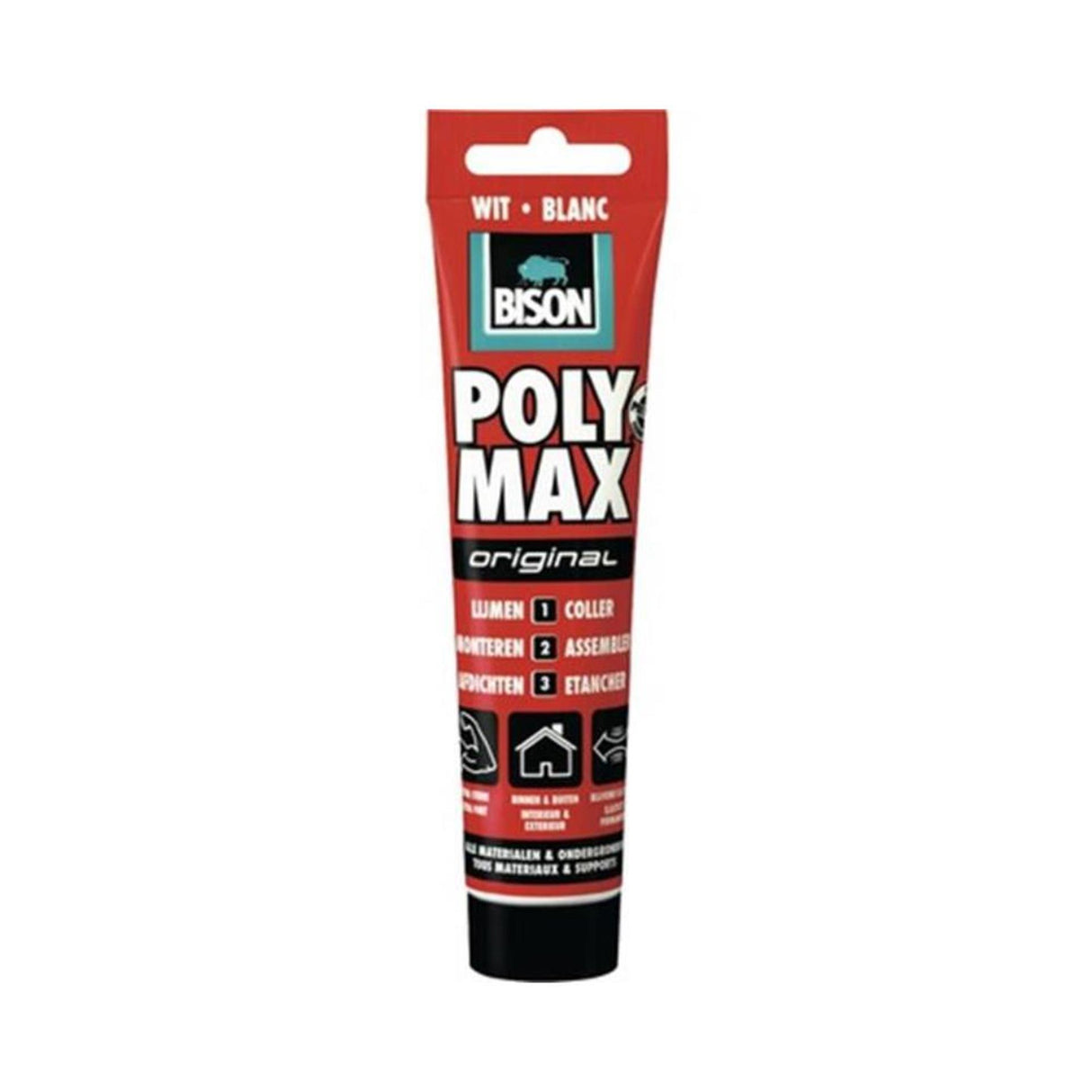 Bison poly max original white 165gr