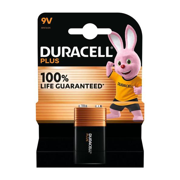 Duracell Plus 100% 9V 10x1 (6LR61)