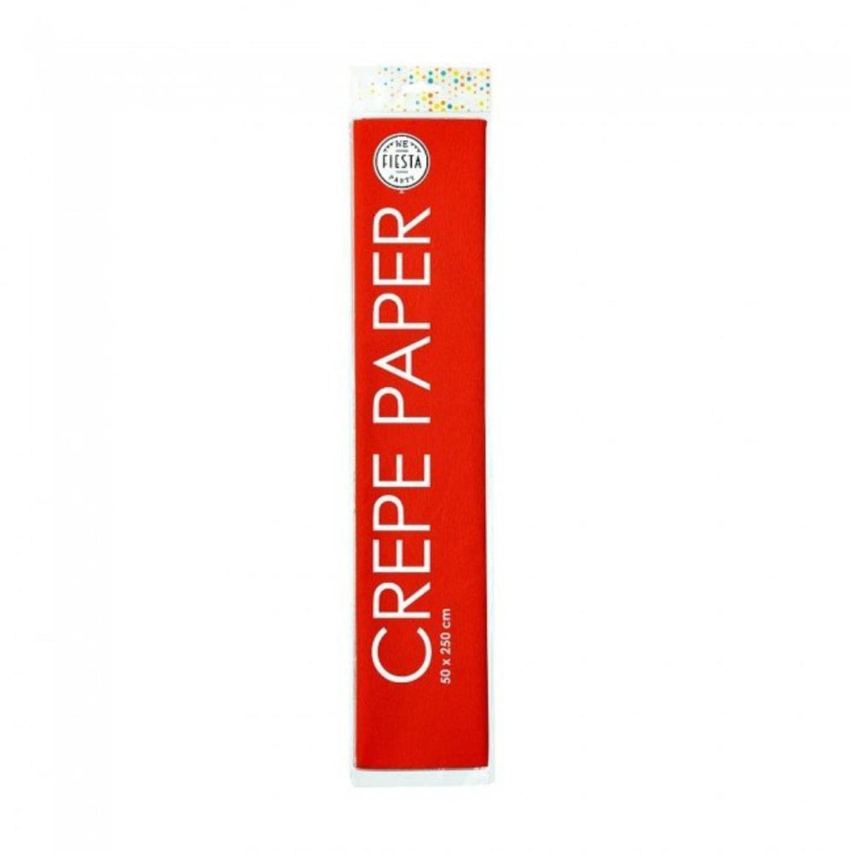 Globos Krepppapier 50x250cm rot Packung mit 12 Rollen