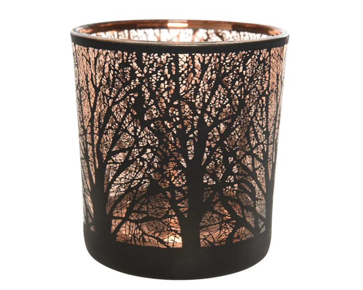 Tealight holder glass matt