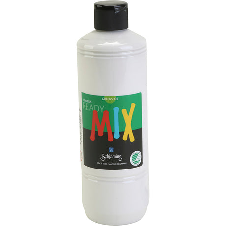 Schjerning greenspot poster paint, matt, white, 500 ml 1 bottle