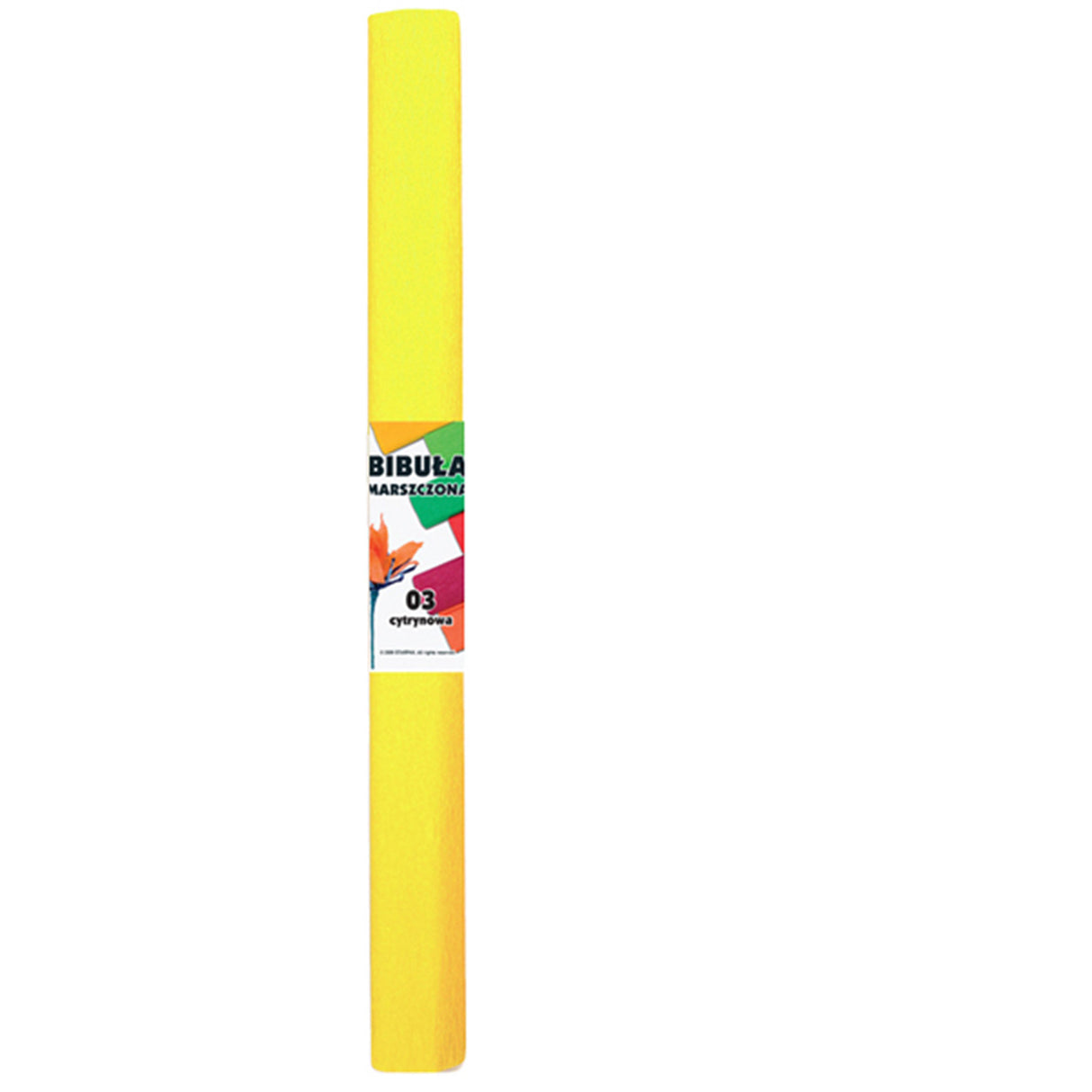 Crepe paper lemon