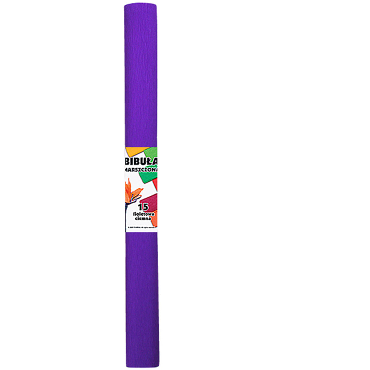 Kräpppapper mörklila