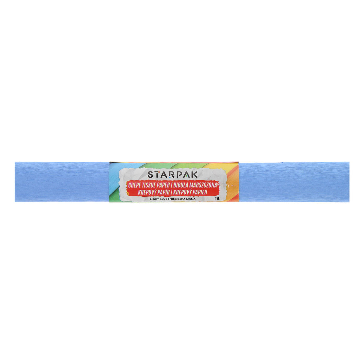 Krepppapier hellblau