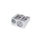 Double pencil sharpeners metal, 12 pcs.