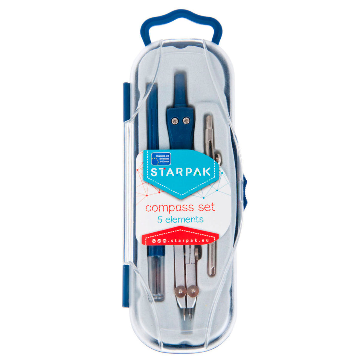 Compass set, 5 pieces.