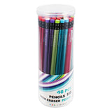 Triangular pencils with gum, 48st.