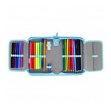 Filled pencil case kitten, 25-piece.