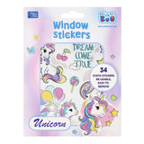 Window stickers unicorn, 16x21cm