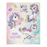Window stickers unicorn, 16x21cm