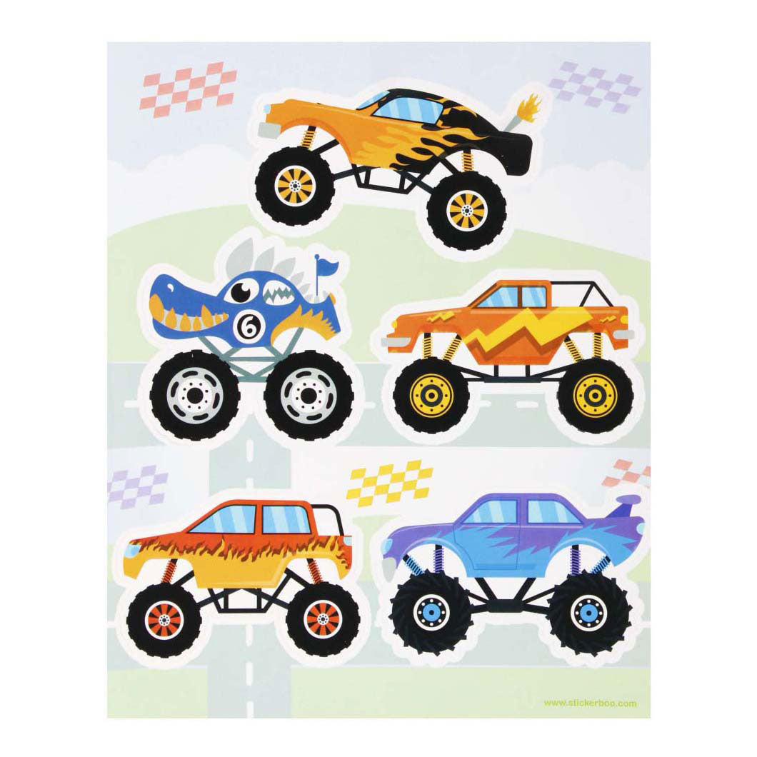 Window stickers vehicles, 16x21cm