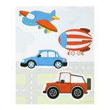 Window stickers vehicles, 16x21cm