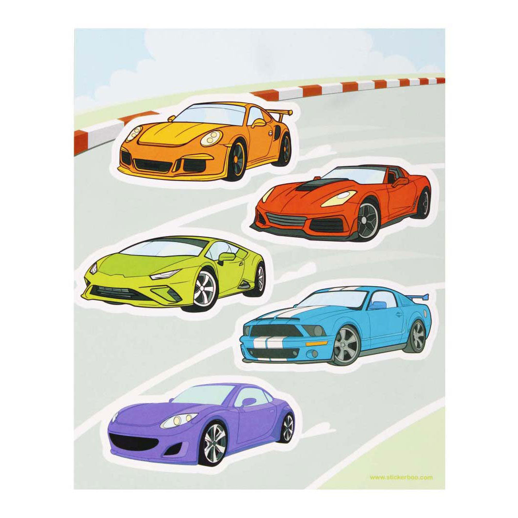 Window stickers vehicles, 16x21cm