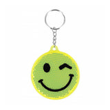 Reflective keychain emoticon, 12pcs.