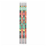 HB pencil with eraser skate dino, 4 pcs.
