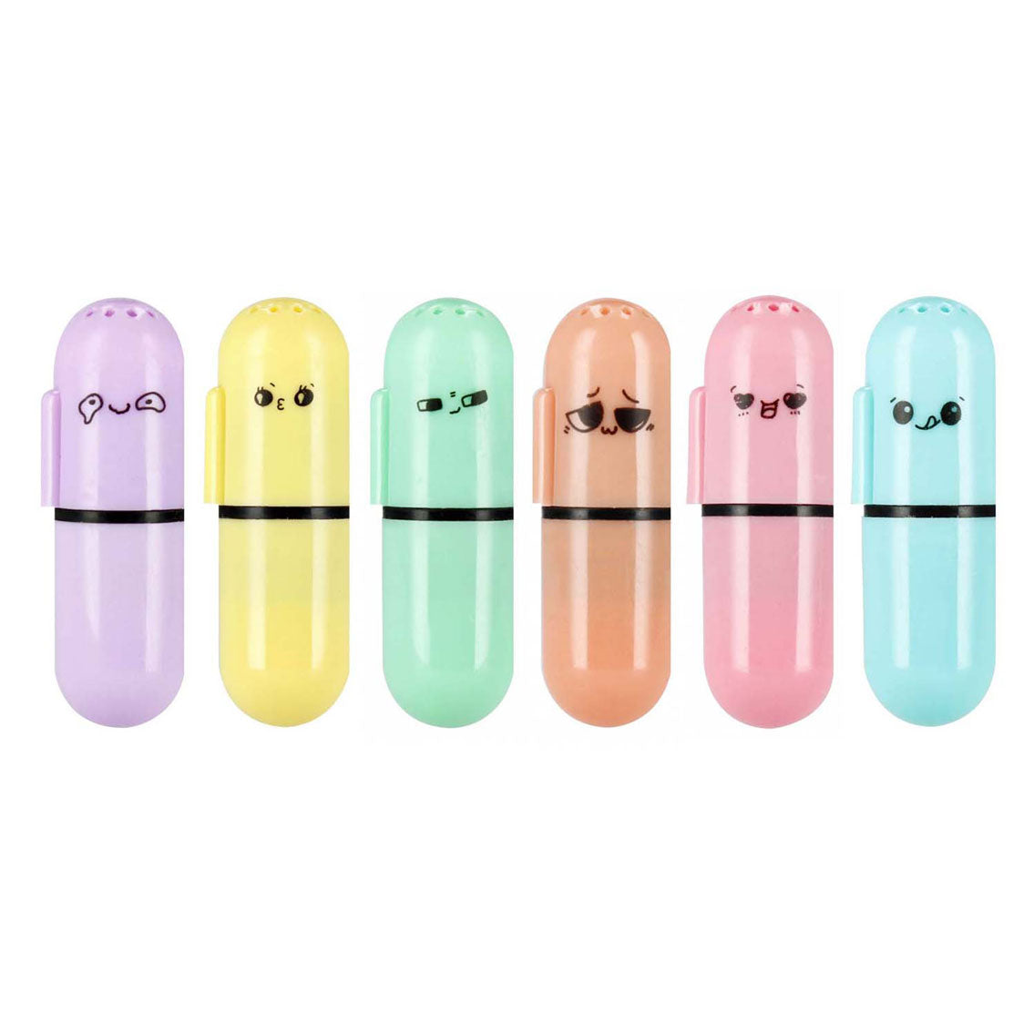 Mini kvapus highlighter pastelė, 6 vnt.
