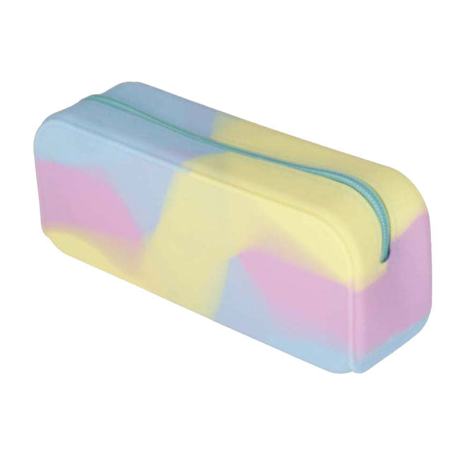 Pencil case art pastel colors