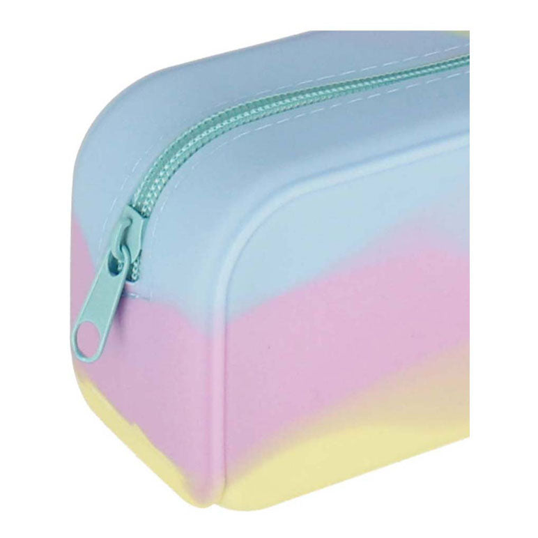 Pencil case art pastel colors