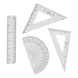 Geometry set 15cm, 4pcs.