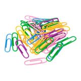 RC colored paper lip 28mm, 150pcs.