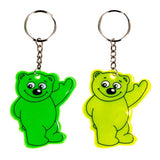 Reflection key ring bear, 12 pcs.