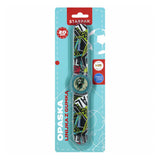 Slap bracelet ruler with eraser boy