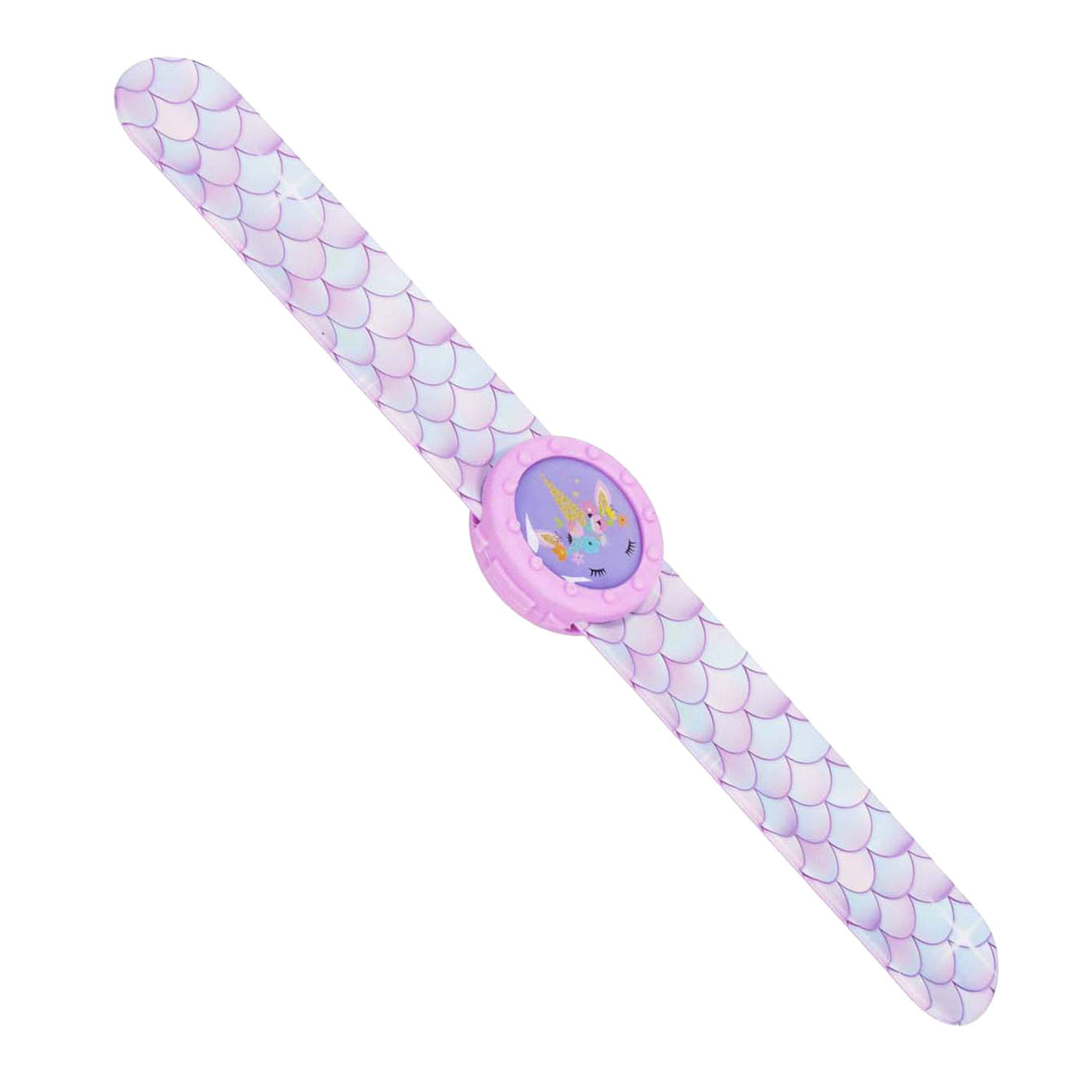Slap Bracelet Lineal mat Gummi Meedchen