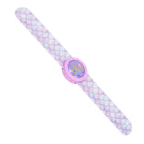 Slap Bracelet Lineal mat Gummi Meedchen