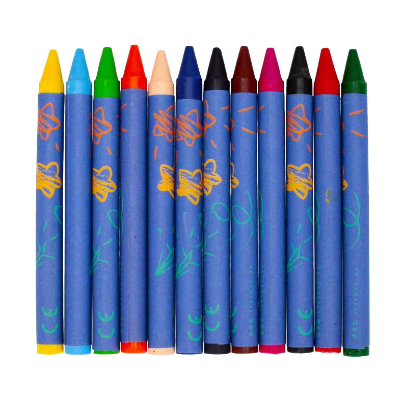 Wax crayons, 12 pcs.
