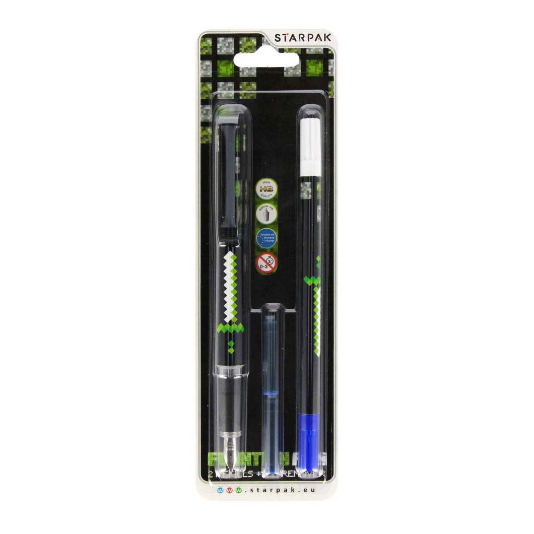 Füllstift mat 2 Refills an Tënt Remover Pixel