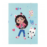 Folder with elastic A4 Gabby's dollhouse