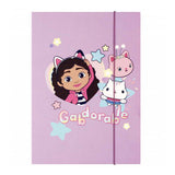 Folder with elastic A4 Gabby's dollhouse