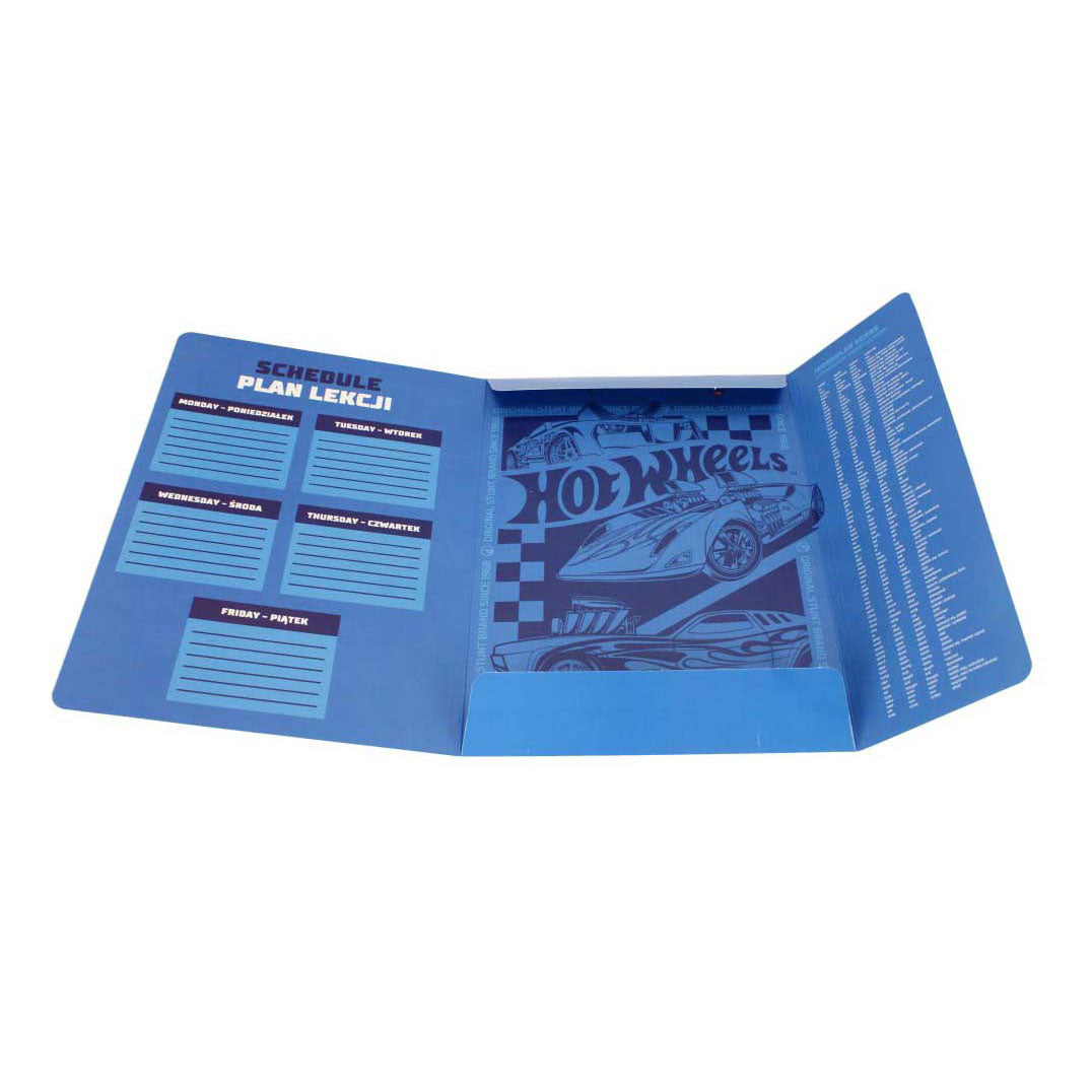 Folder with elastic A4 hot wheels